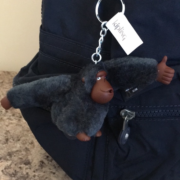 Kipling Navy Blue Backpack - Picture 10 of 15